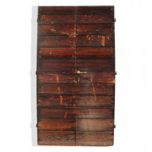 Antikes Holztor. Epoche 1800.